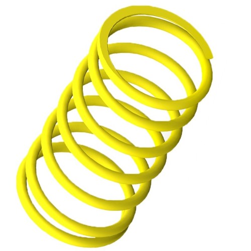 muelle de polea conducida amarillo yamaha cygnus 2912647y0