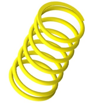 muelle polea conducida malossi amarillo yamaha 2918425y0