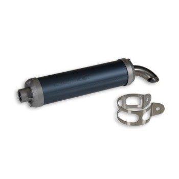 silenciador 60 aluminio para escape scooter raci 3217011