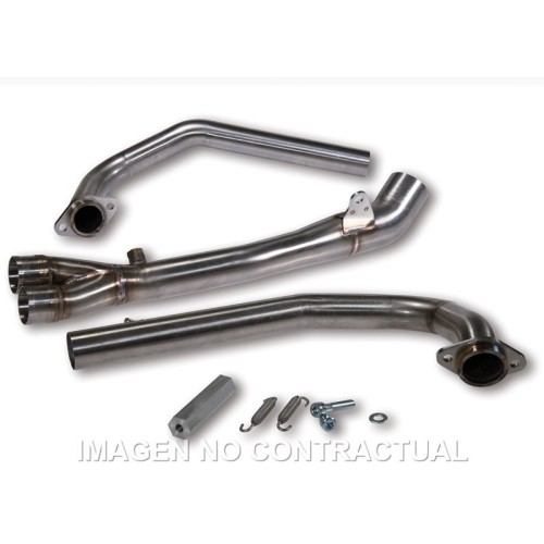 conjunto colectores racing malossi bmw c 600 sport 3217286