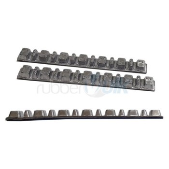 tira de plomos para equilibrado rueda moto hoffmann 50g 5 2 5 caja 25