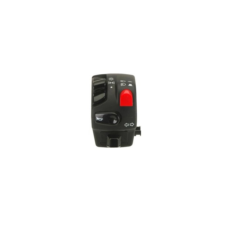 mando electrico domino serie 9a izquierdo negro 0068aa 9a 04 04
