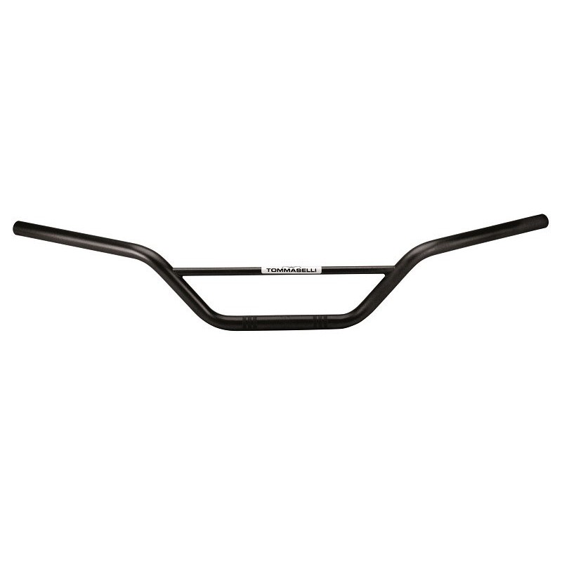 manillar domino acero barnizado pliegue alto negro 0221 31 20 04