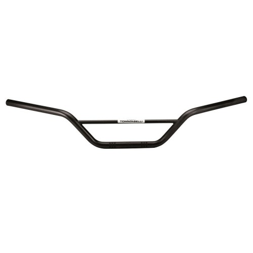 manillar domino acero barnizado pliegue alto negro 0221 31 20 04
