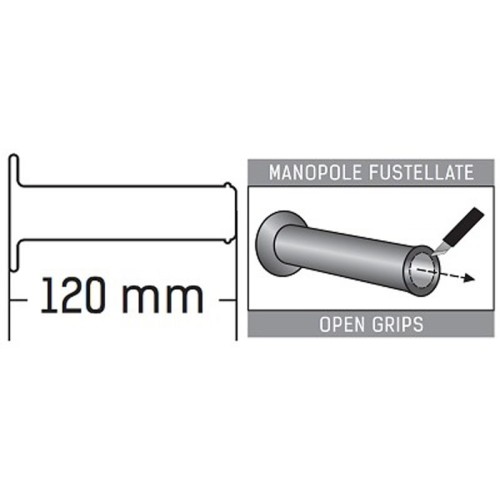 punos de domino negro yamaha oem 0300 82 40 06 0