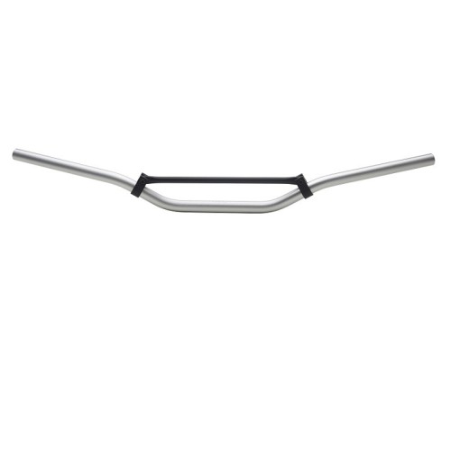 manillar de domino aluminio pliegue medio plateado 0378 32 14 04