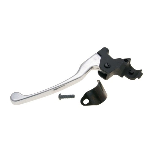maneta domino izquierda con soporte para aprilia sr50 srw habana