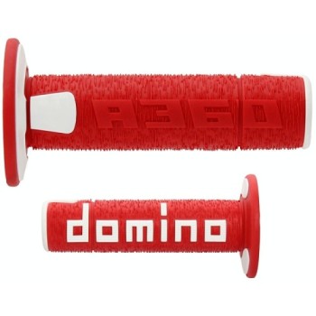 punos off road domino a36041c4246a7 0 rojo blanco 22 26 mm cerrados