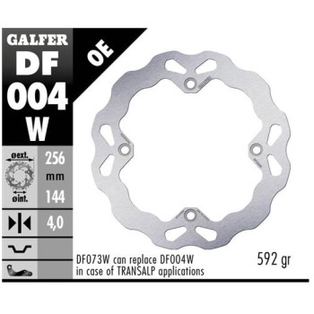 disco freno moto galfer wave fijo 220x4mm df004w
