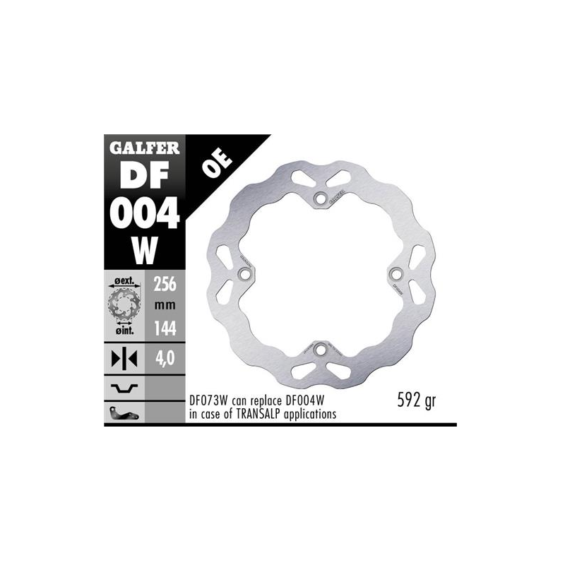 disco freno moto galfer wave fijo 220x4mm df004w