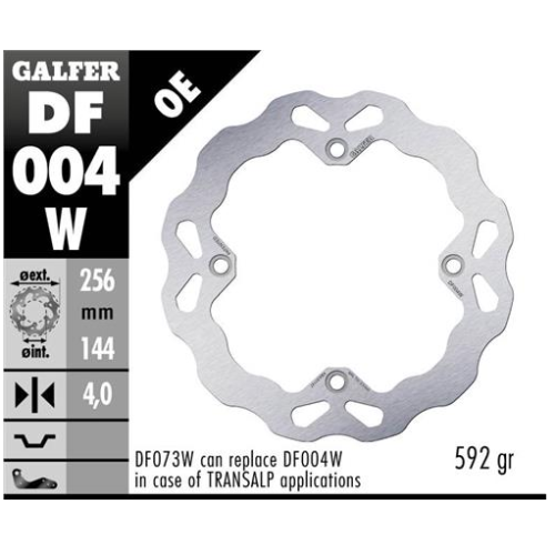 disco freno moto galfer wave fijo 220x4mm df004w