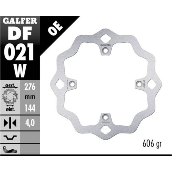disco freno moto galfer wave fijo 276x4mm df021w