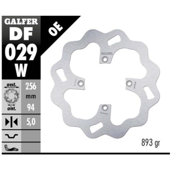 disco freno moto galfer wave fijo 256x5mm df029w