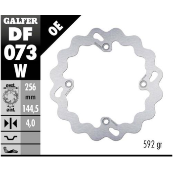 disco freno moto galfer wave fijo 256x4mm df073w