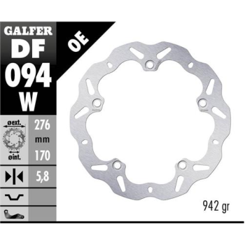 disco freno moto galfer wave fijo 276x5 8mm df094w