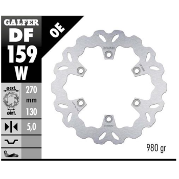 disco freno moto galfer wave fijo 270x5mm df159w