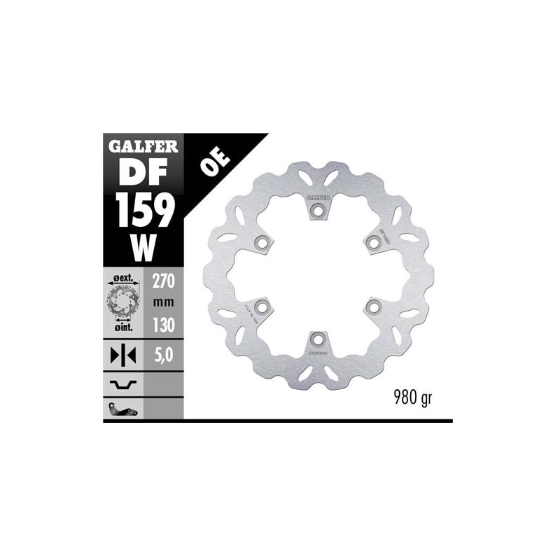 disco freno moto galfer wave fijo 270x5mm df159w