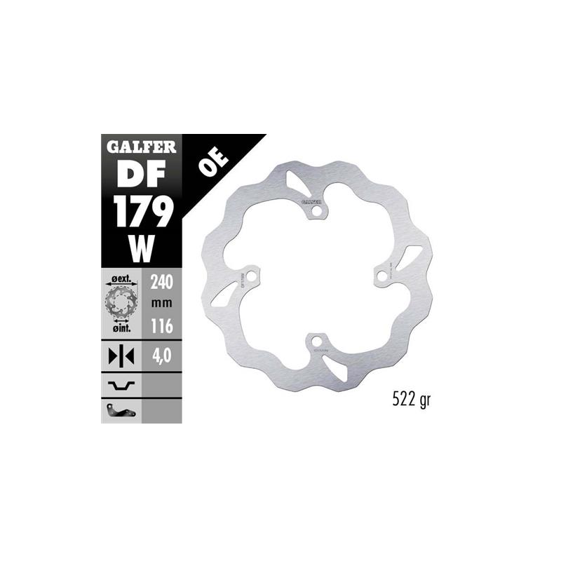 disco freno moto galfer wave fijo 240x4mm df179w