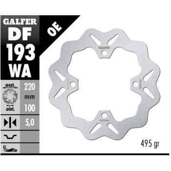 disco freno moto moto galfer wave fijo 220x5mm df1