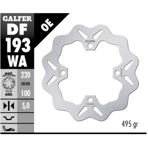disco freno moto moto galfer wave fijo 220x5mm df1