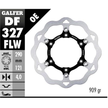 disco freno moto galfer wave flotante 290x4mm df32