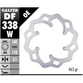 disco freno moto galfer wave fijo 240x3 5mm df338w