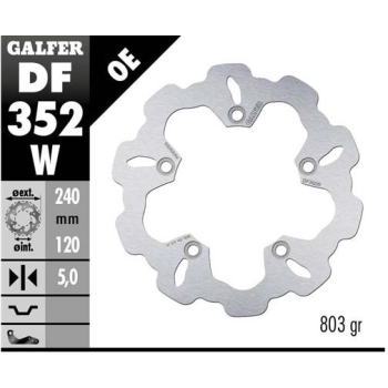 disco freno moto galfer wave fijo 240x5mm df352w