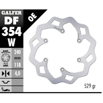 disco freno moto galfer wave fijo 240x4mm df354w