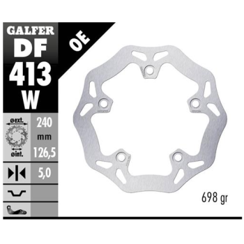 disco freno moto galfer wave fijo 240x5mm df413w