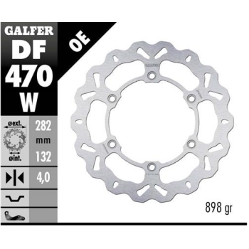 disco freno moto galfer wave fijo 282x4mm df470w