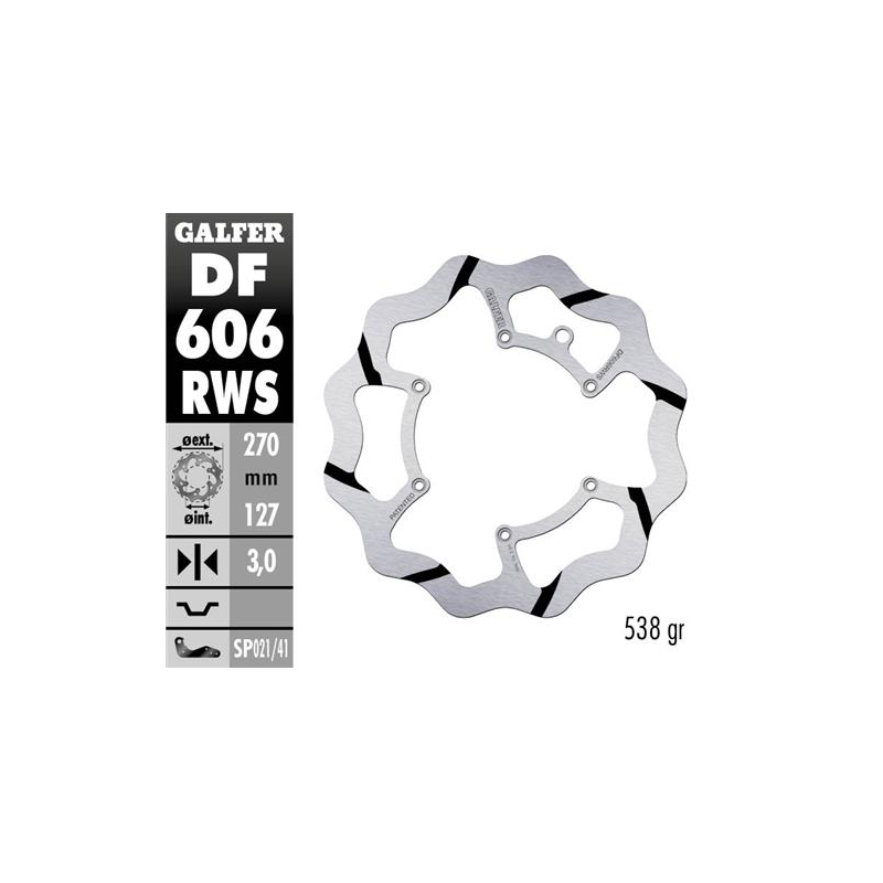 disco freno moto galfer wave fijo 270x3mm df606rws