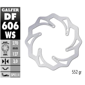 disco freno moto moto galfer wave fijo 270x3mm df6