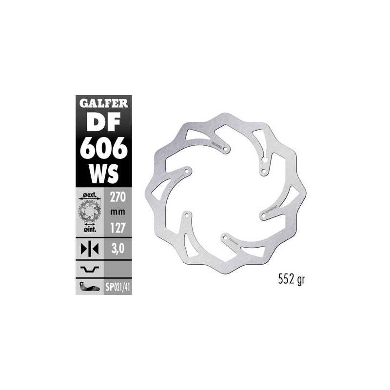 disco freno moto moto galfer wave fijo 270x3mm df6