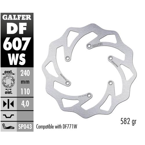 disco freno moto moto galfer wave fijo 240x4mm df6