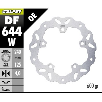 disco freno trasero wave galfer df644w kove 800x pro