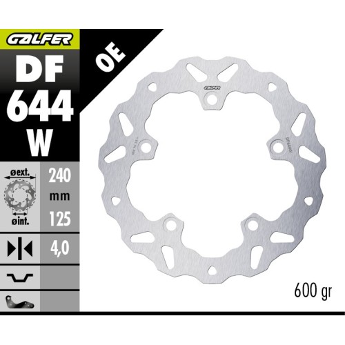 disco freno trasero wave galfer df644w kove 800x pro