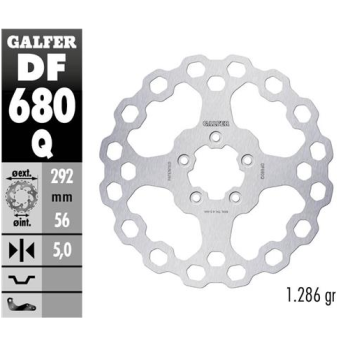 disco freno moto moto fijo galfer qubic 292x5mm df