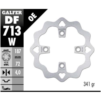 disco freno moto galfer wave fijo 187x4mm df713w