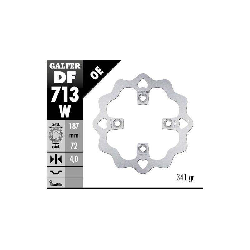 disco freno moto galfer wave fijo 187x4mm df713w