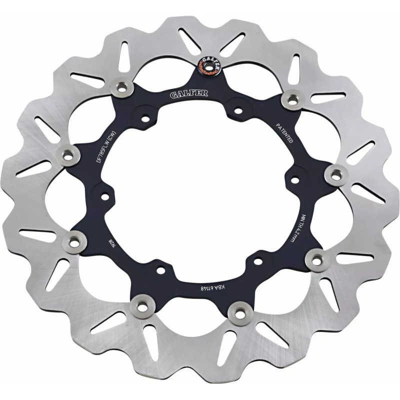 disco de freno delantero galfer df785cw wave flotante 320x5 mm