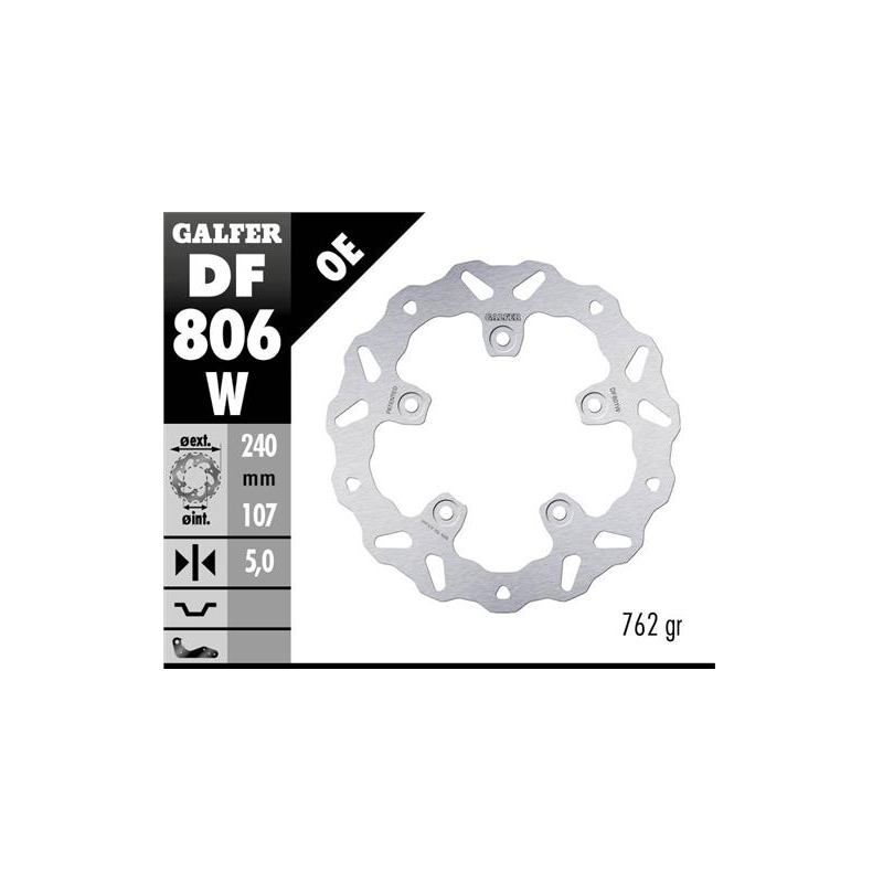 disco freno moto galfer wave fijo 240x5mm df806w