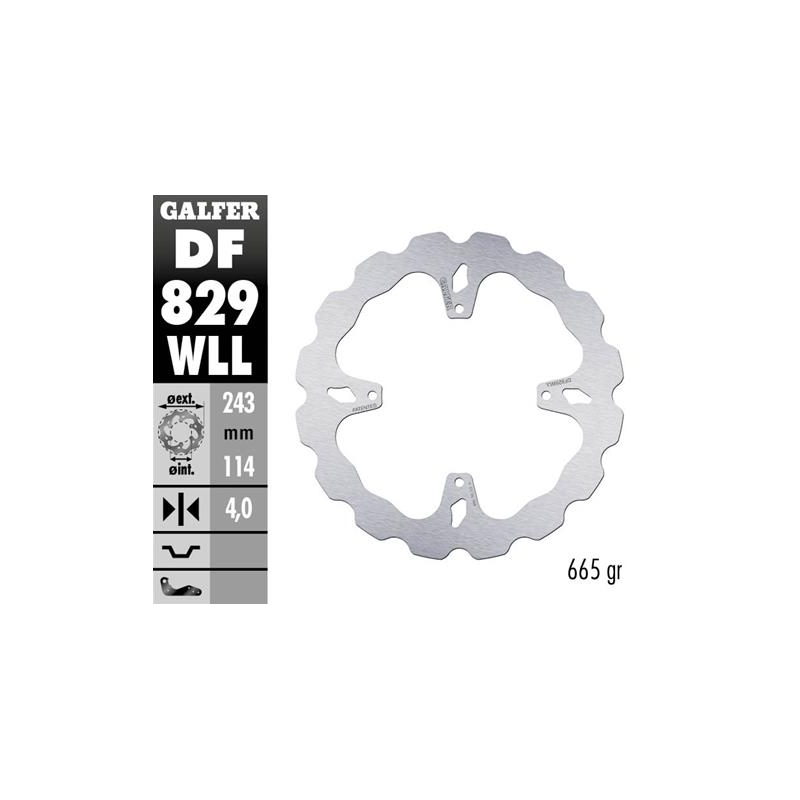 disco freno moto galder wave fijo solido df829wll