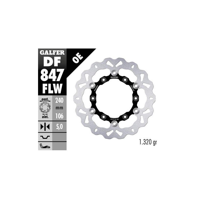 disco freno moto galfer wave flotante 240x5mm df84