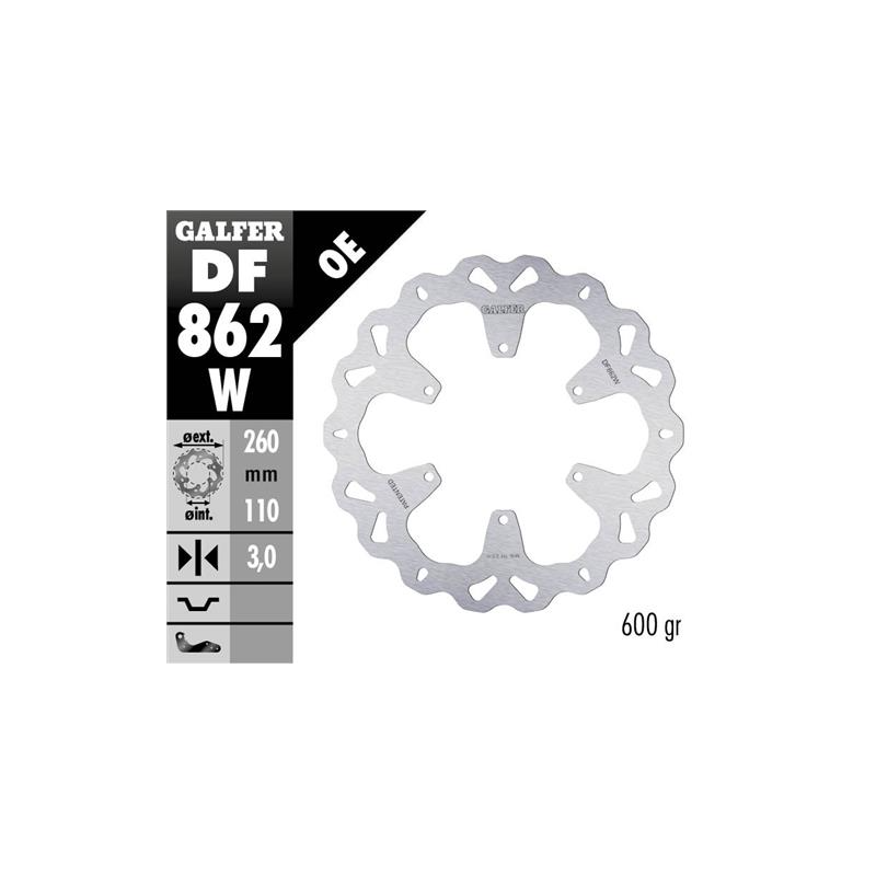 disco freno moto galfer wave fijo 260x3mm df862w