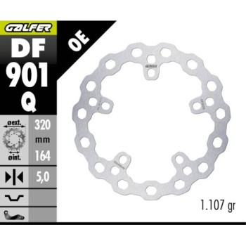 disco freno delantero galfer cubiq df901q harley touring my23 24 320x5