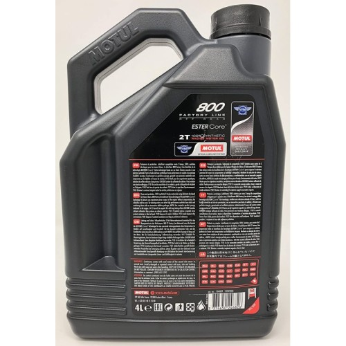 aceite motul 800 2t fl off road 4l 104039