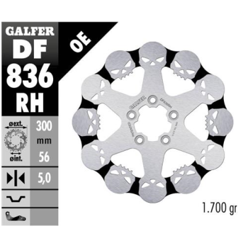 disco freno moto galfer shark fijo df8920h