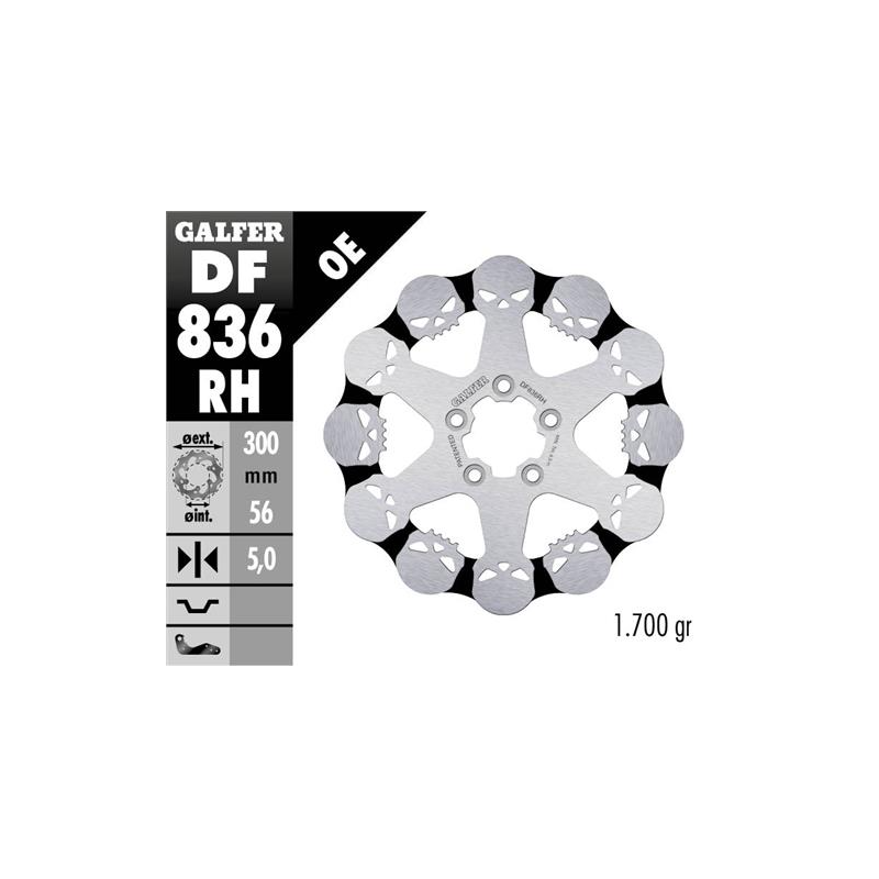 disco freno moto galfer shark fijo df8920h