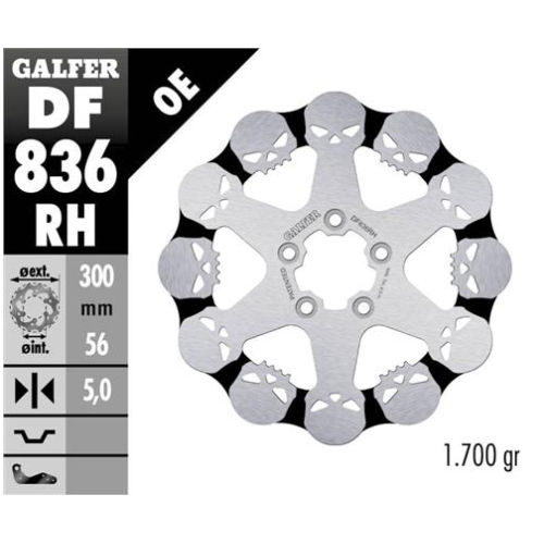 disco freno moto galfer shark fijo df8920h