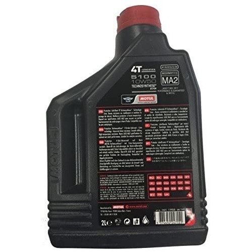 aceite motul 5100 10w50 4t 2l 104075